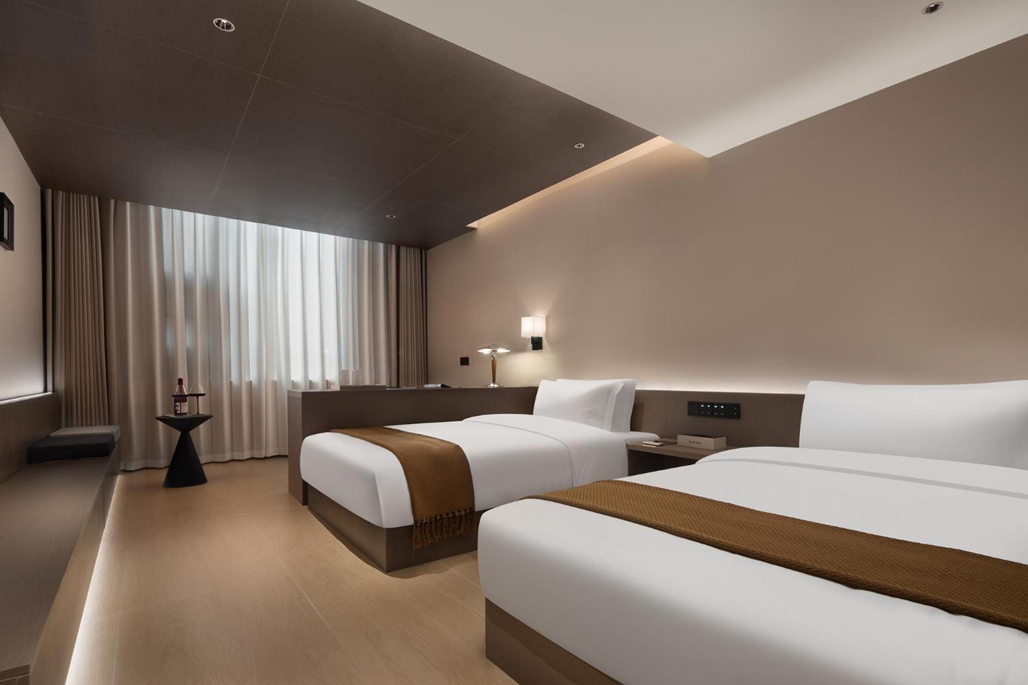 Guanran Hotel - Yongningmen Subway Station Xian Bagian luar foto
