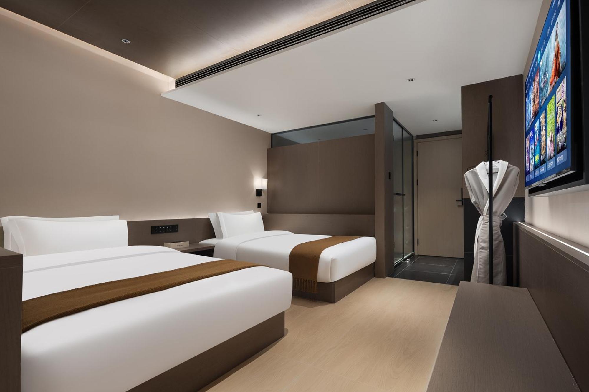 Guanran Hotel - Yongningmen Subway Station Xian Bagian luar foto